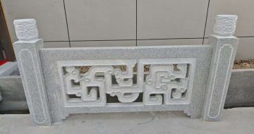 上饶芝麻白河道栏杆 桥栏杆