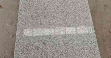 上饶芝麻白光面毛板