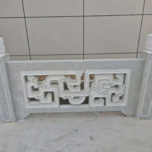 上饶芝麻白河道栏杆 桥栏杆