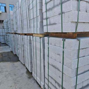 上饶芝麻白路牙石，路侧石