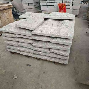 上饶芝麻白蘑菇石，自然面