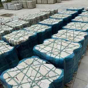 上饶黄金麻冰裂纹 碎拼