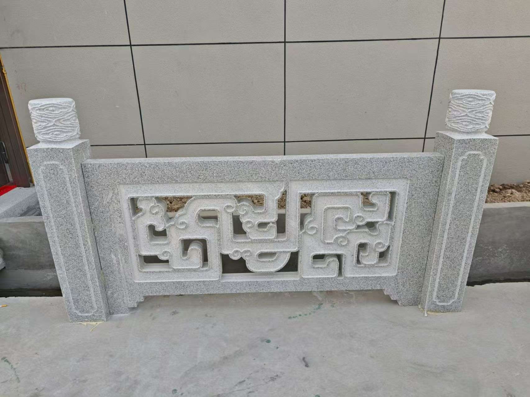 上饶芝麻白河道栏杆 桥栏杆