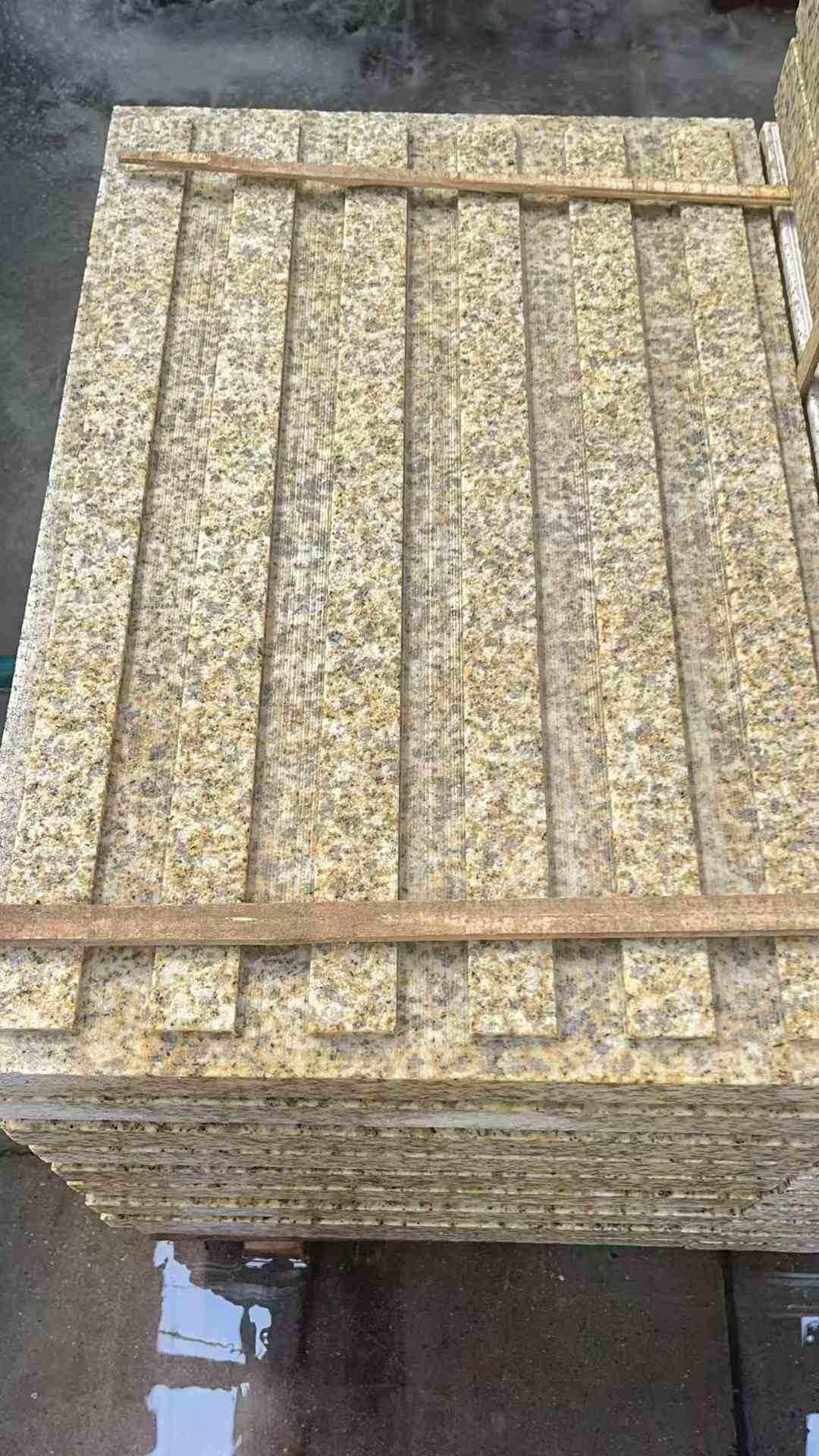 上饶黄金麻盲道 石材盲道